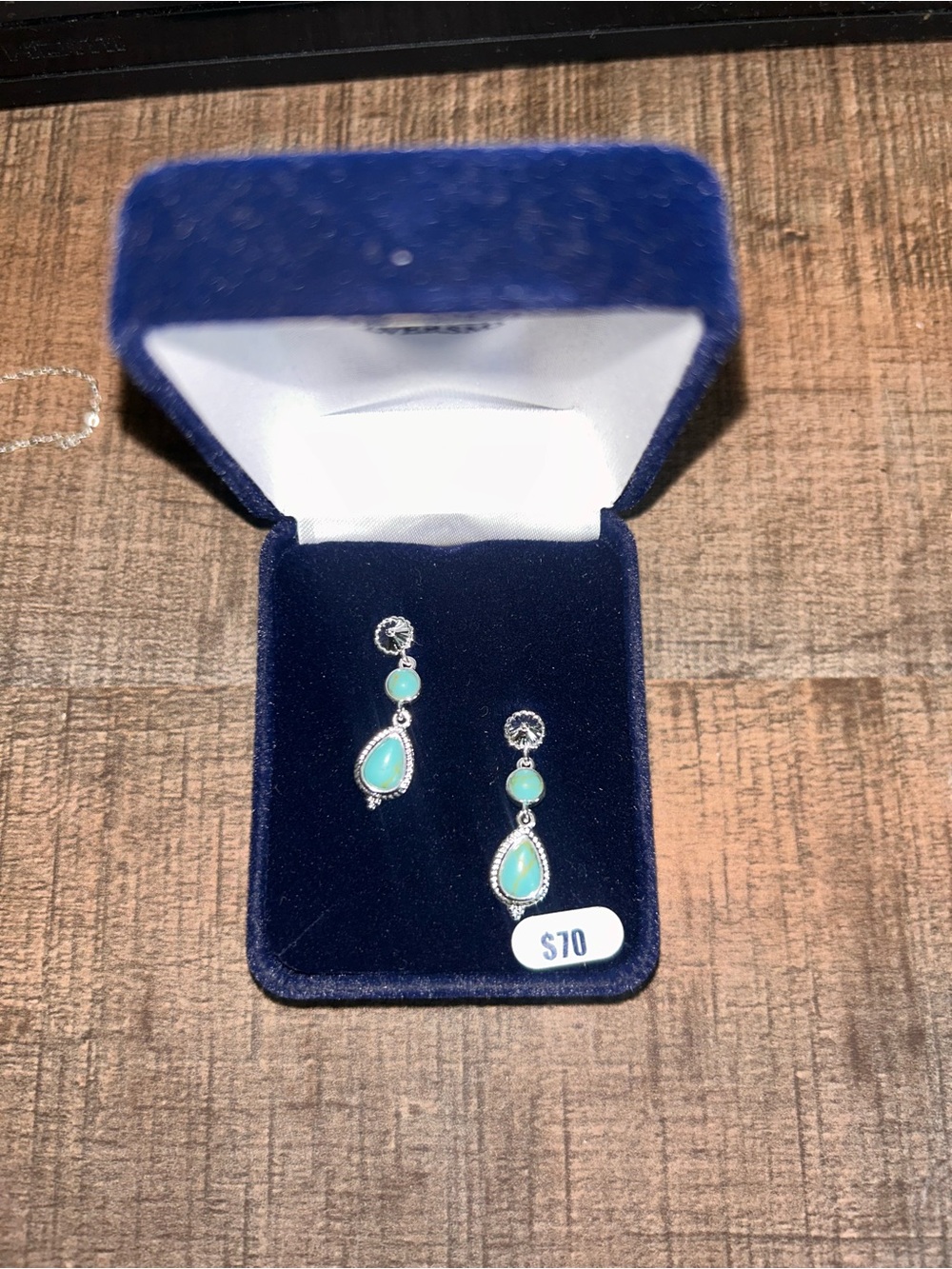 NWT Montana SilversmithTurquoise Teardrop Dangle Earrings - Women Jewelry